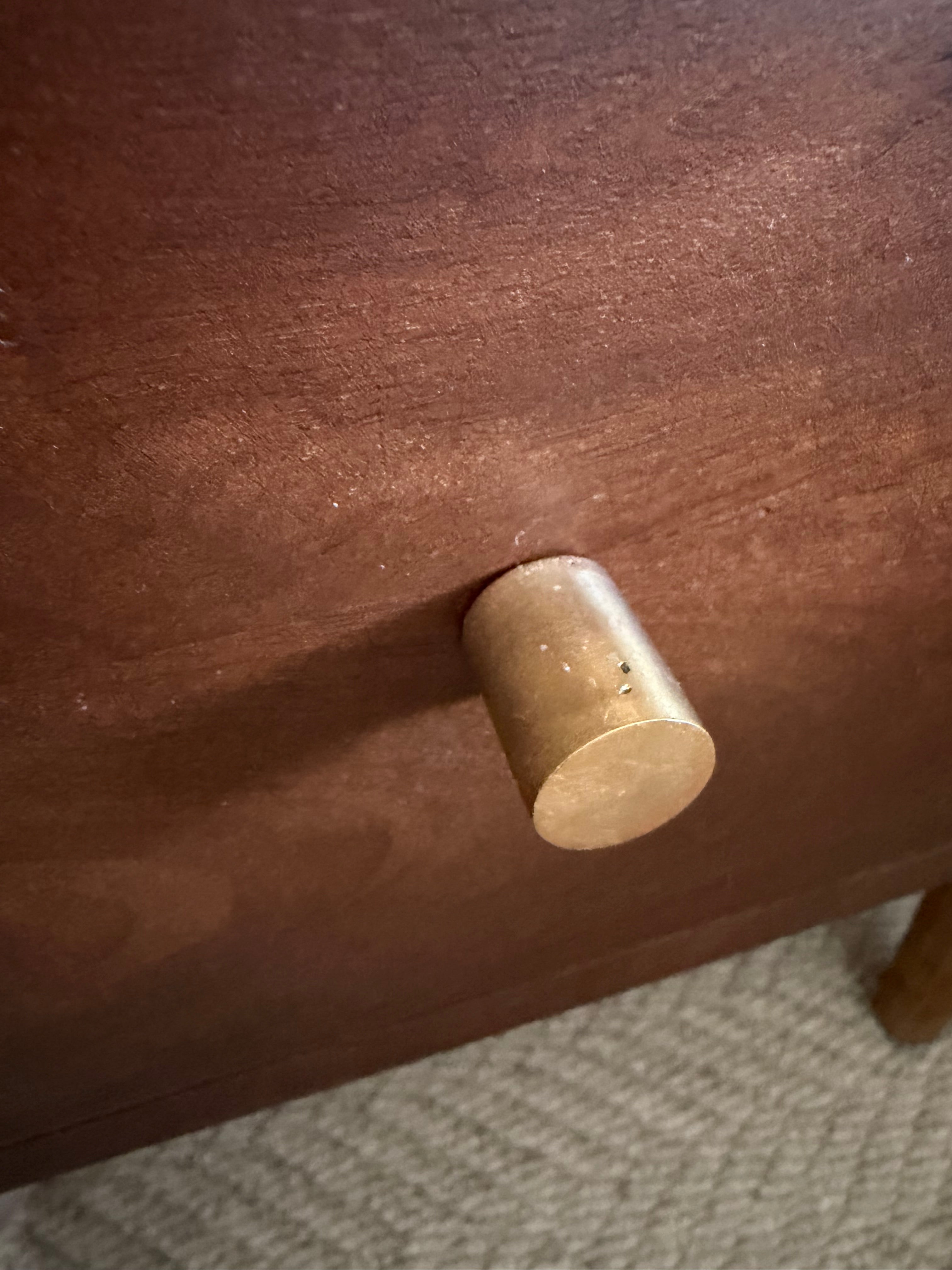 Scandinavian Walnut Oslo Bedside Table - Default Title (Damaged)