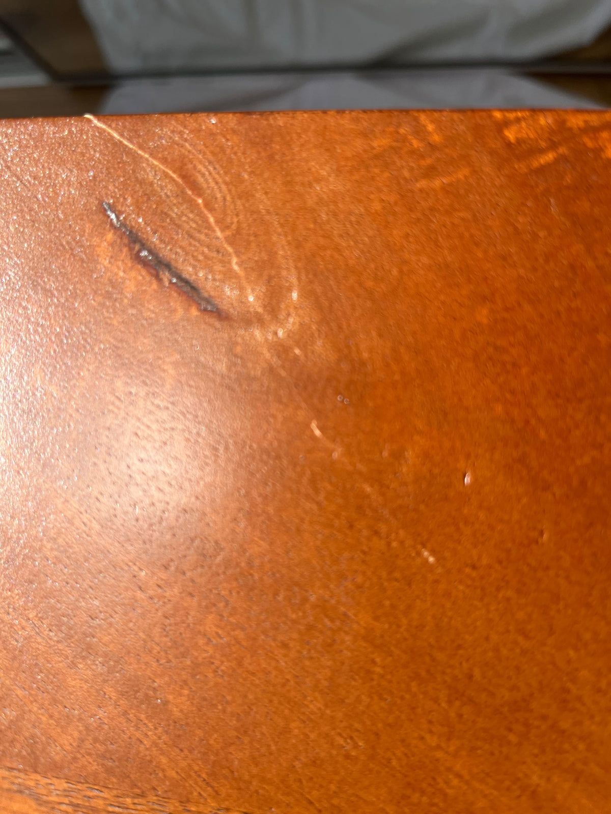 Scandinavian Walnut Oslo Chest of 3 Drawers (Damaged)