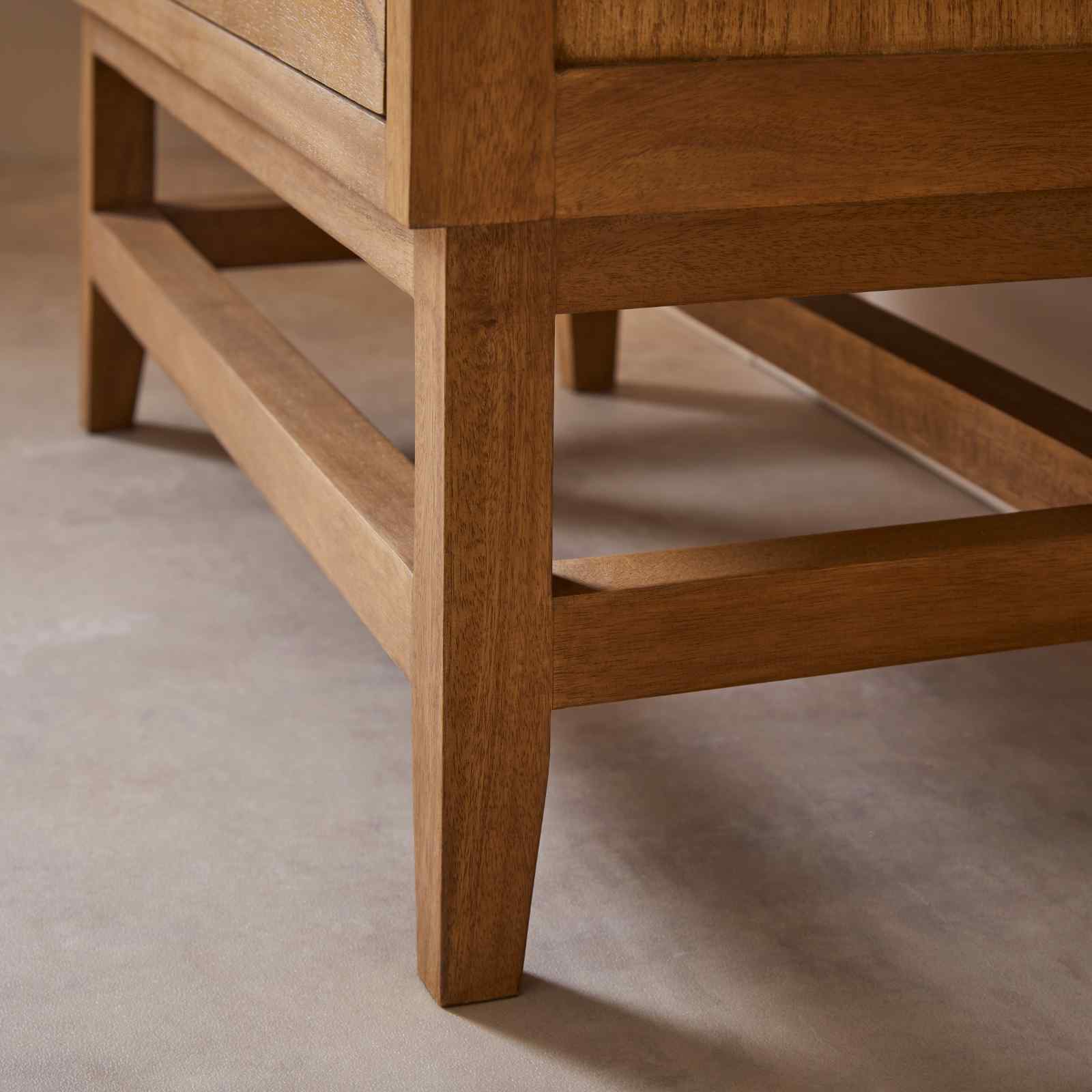 Melia Light Oak Wardrobe with Drawer