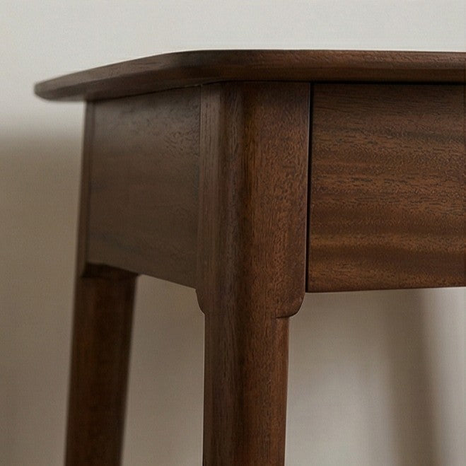 Norway Dark Walnut Bedside Table