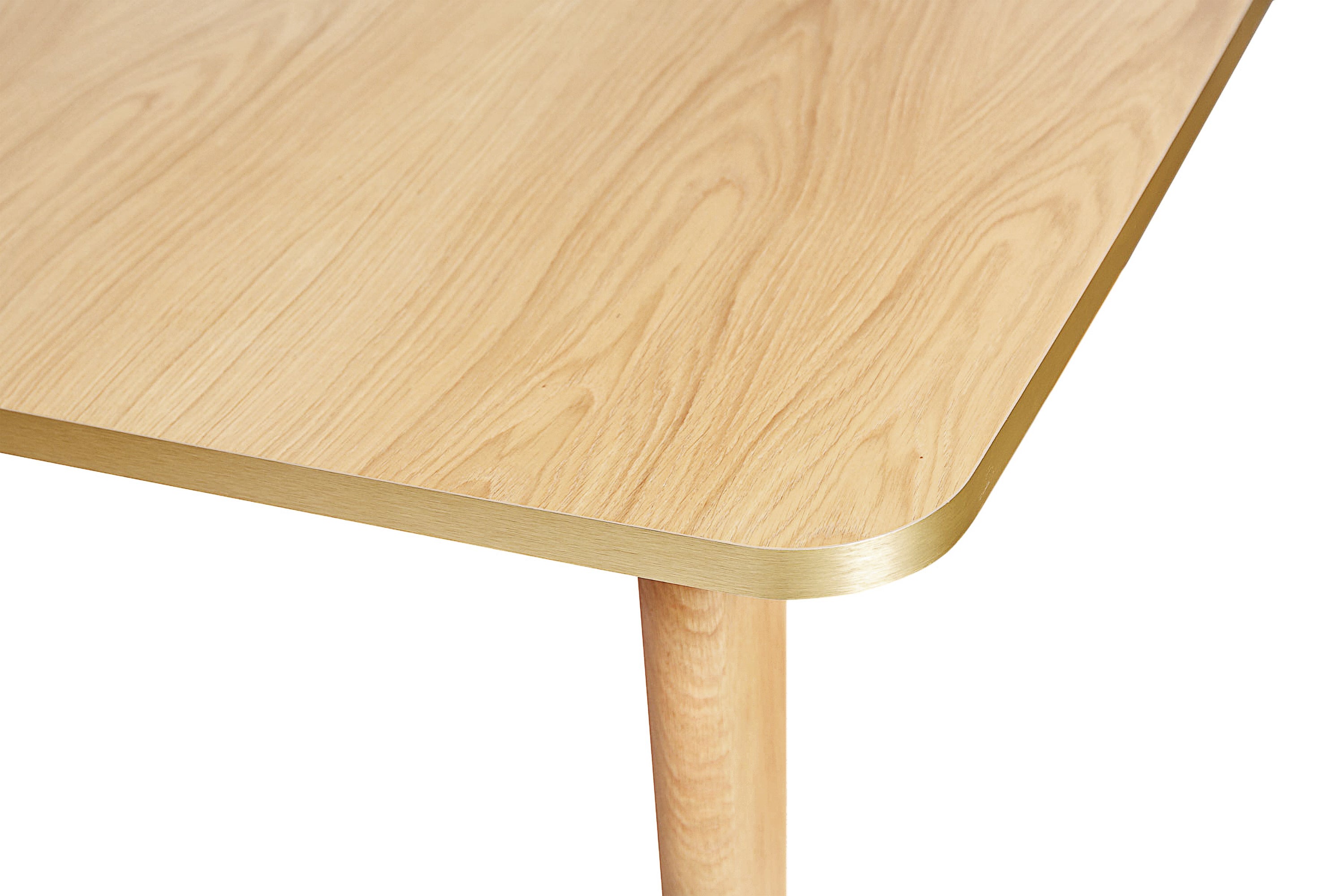 Aurelia Gilded Oak Dining Table