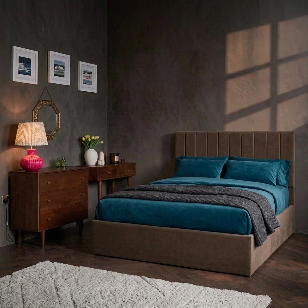 The Marlowe Ottoman Storage Bed