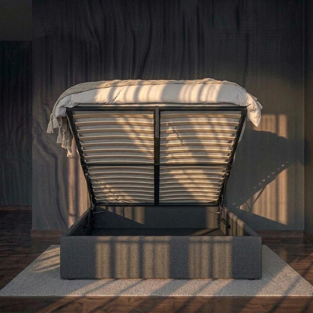 The Marlowe Ottoman Storage Bed