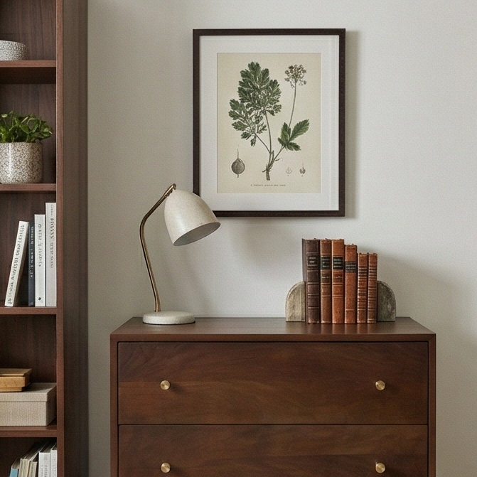 Scandinavian Walnut Oslo Chest of 3 Drawers