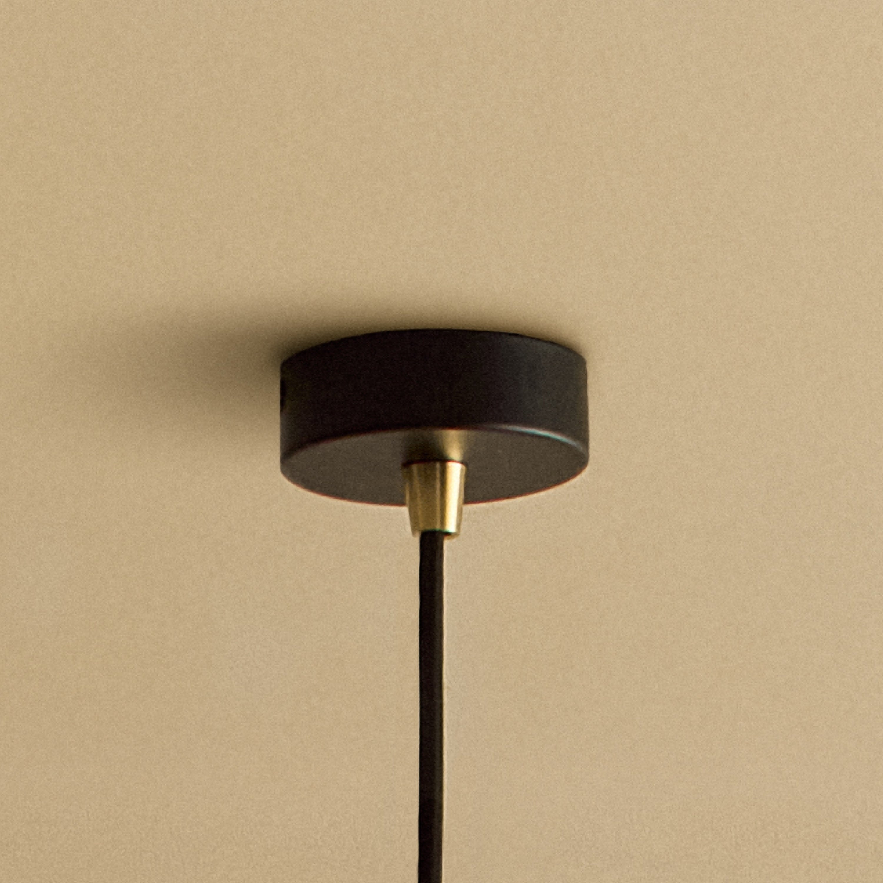 Voronoi II Pendant Light in Brass