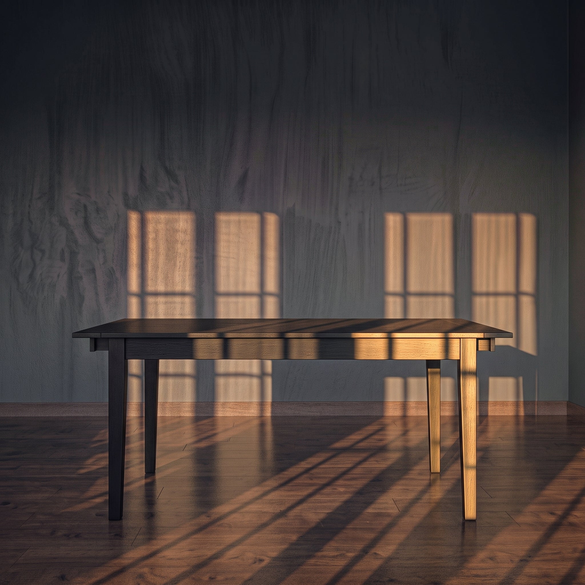 Wright Black Extending Dining Table