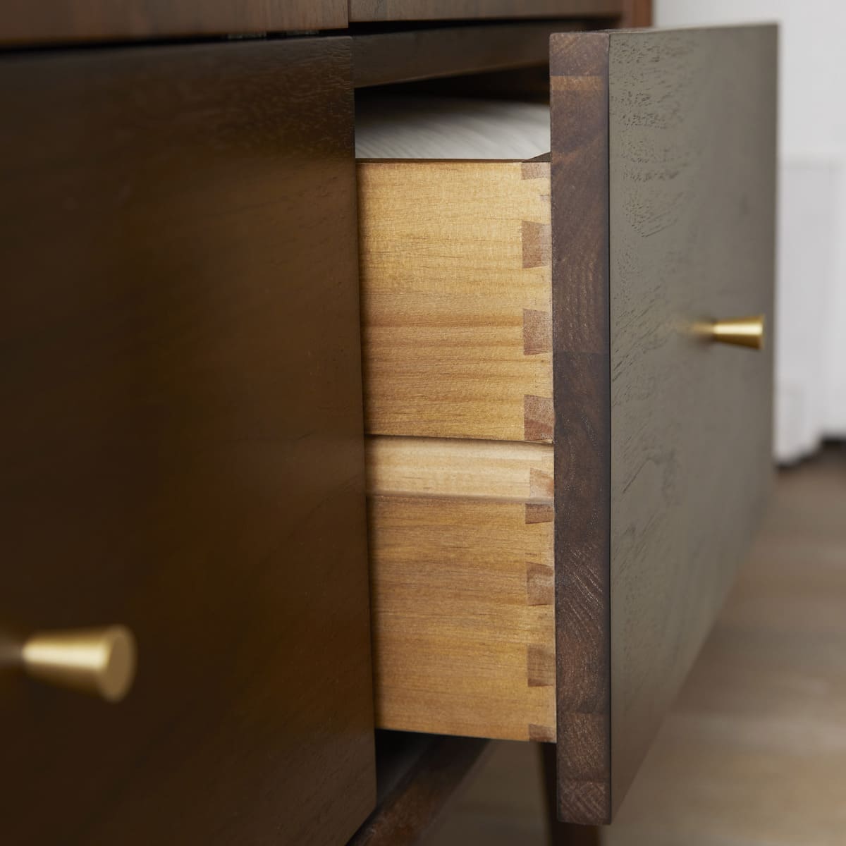Wright Walnut Wardrobe