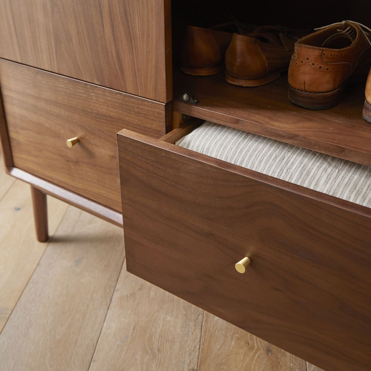 Wright Walnut Wardrobe