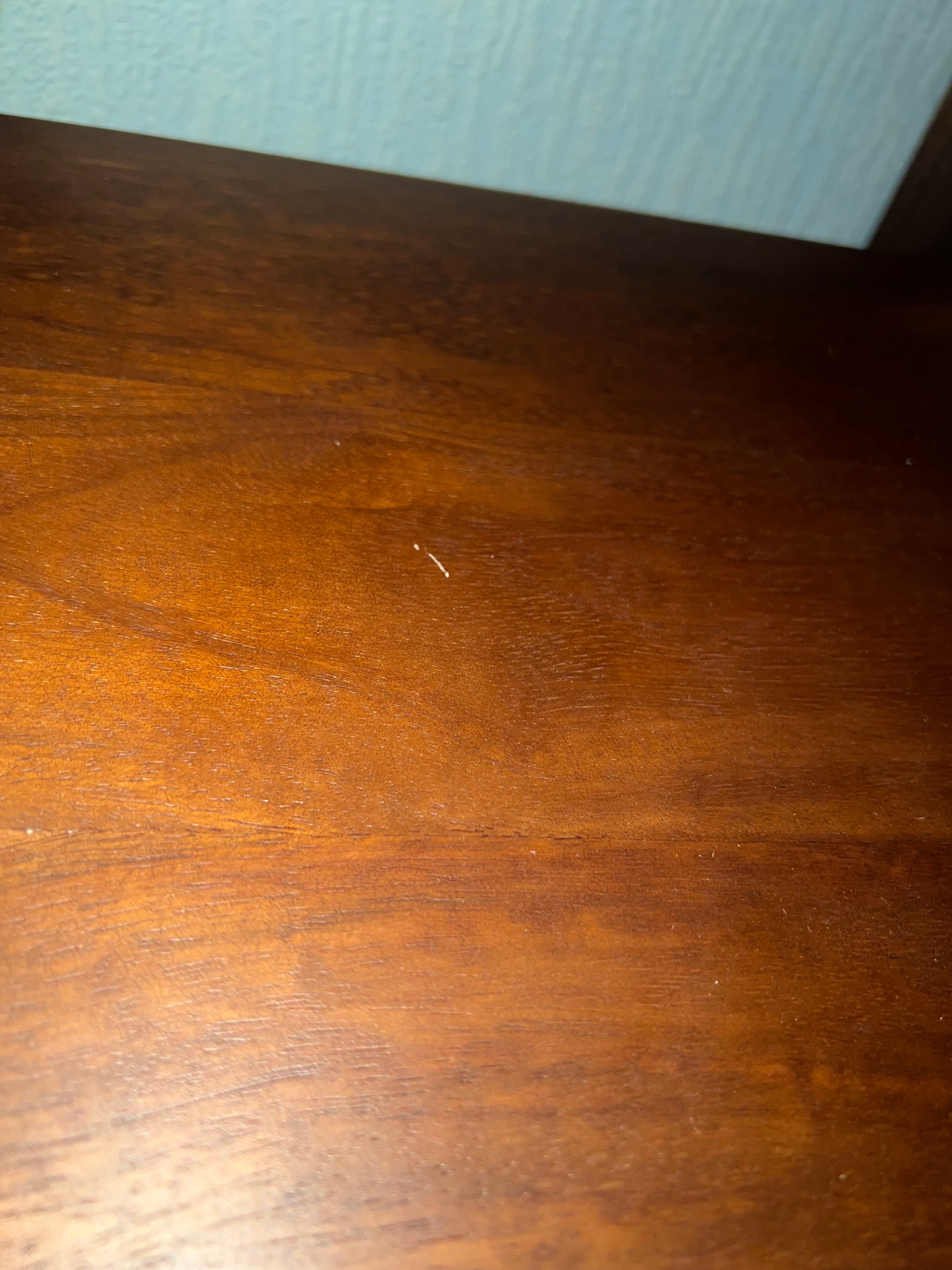 Scandinavian Walnut Oslo Bedside Table (Imperfect)
