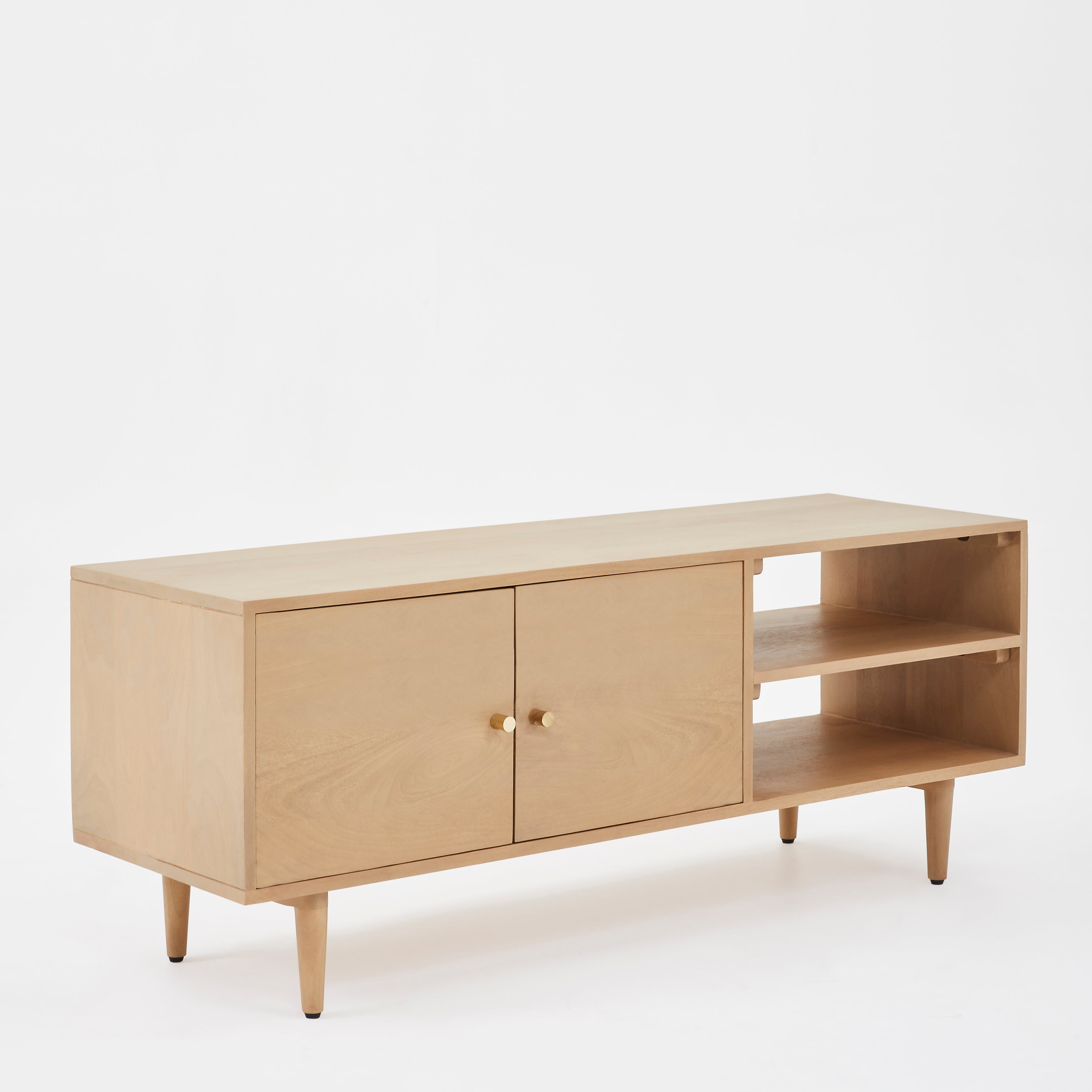 Scandinavian Light Oak Oslo TV Stand