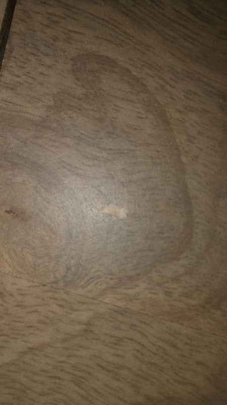 Minimalist Mango Wood Logan Narrow Bedside Table (Damaged)