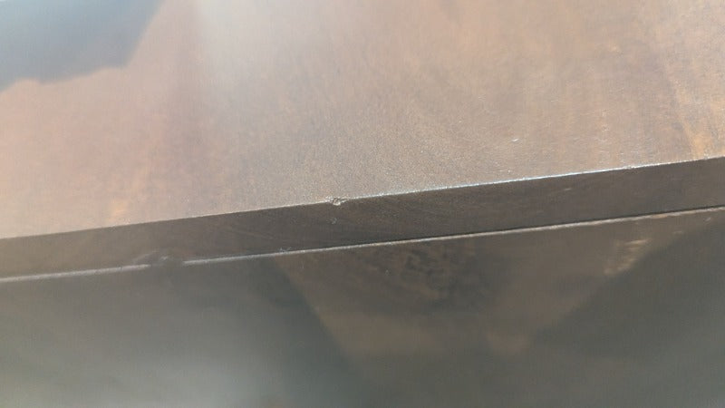 Scandinavian Walnut Oslo Bedside Table (Damaged)