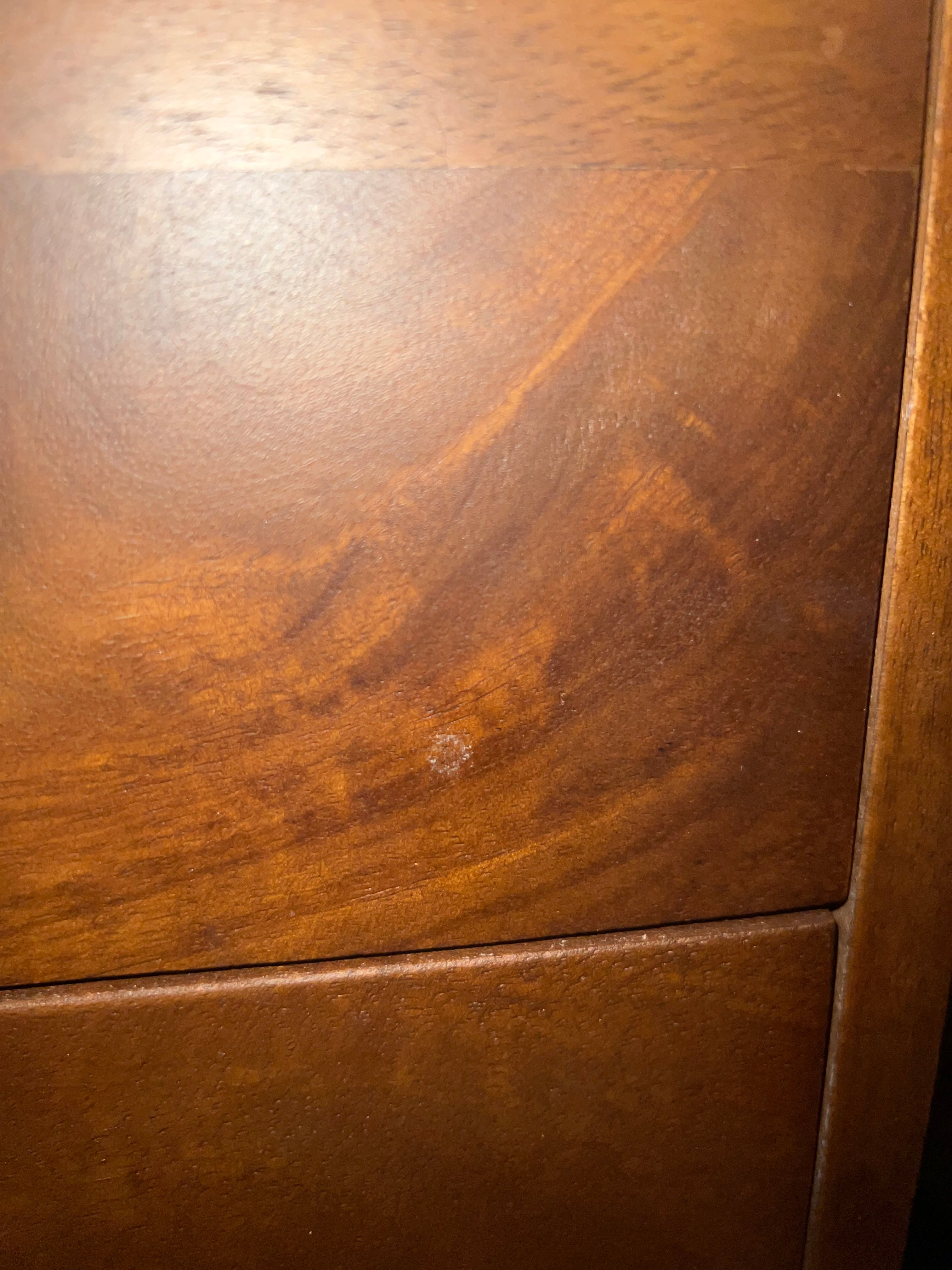 Scandinavian Walnut Oslo Bedside Table (Imperfect)