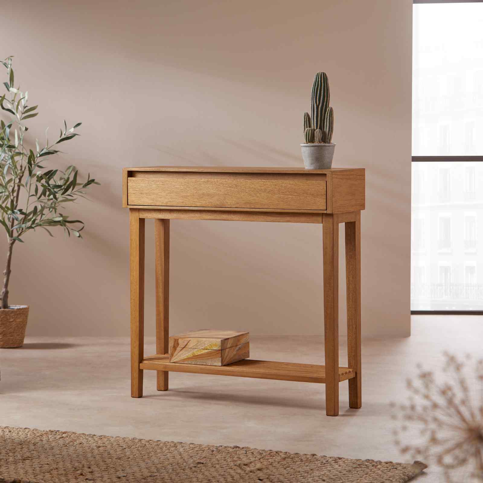 Narrow (30cm deep) Console and Hallway Table with Storage | Fishe and Lilly