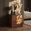 Beckett Walnut Bedside Table