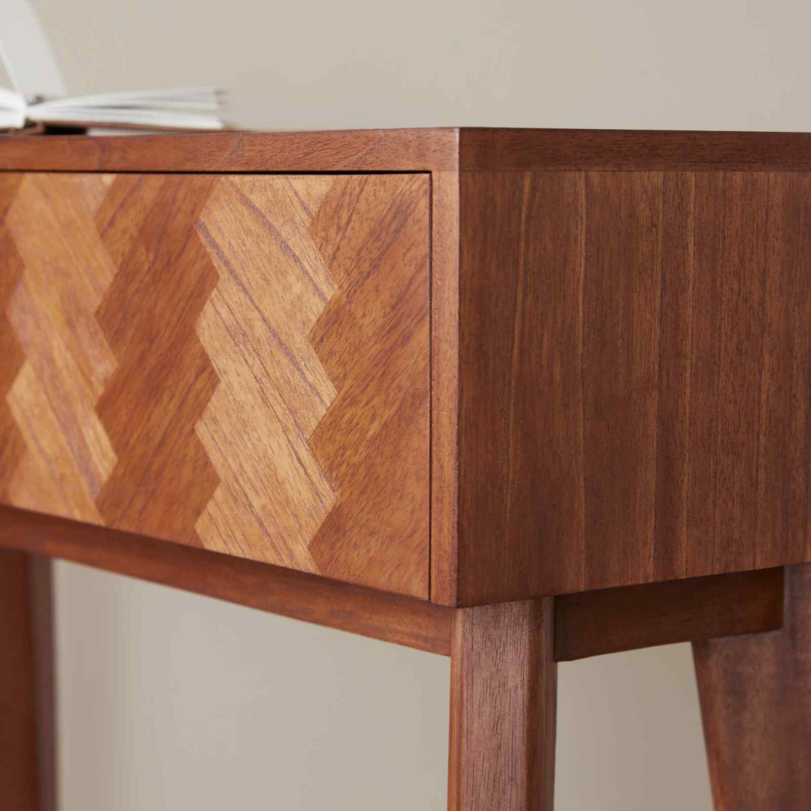 Mid Century Modern Parquet Dressing Table and Desk