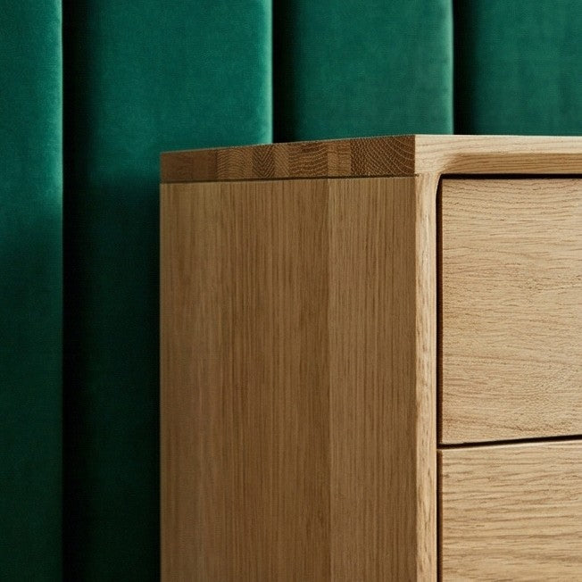 Wright Oak Bedside Table