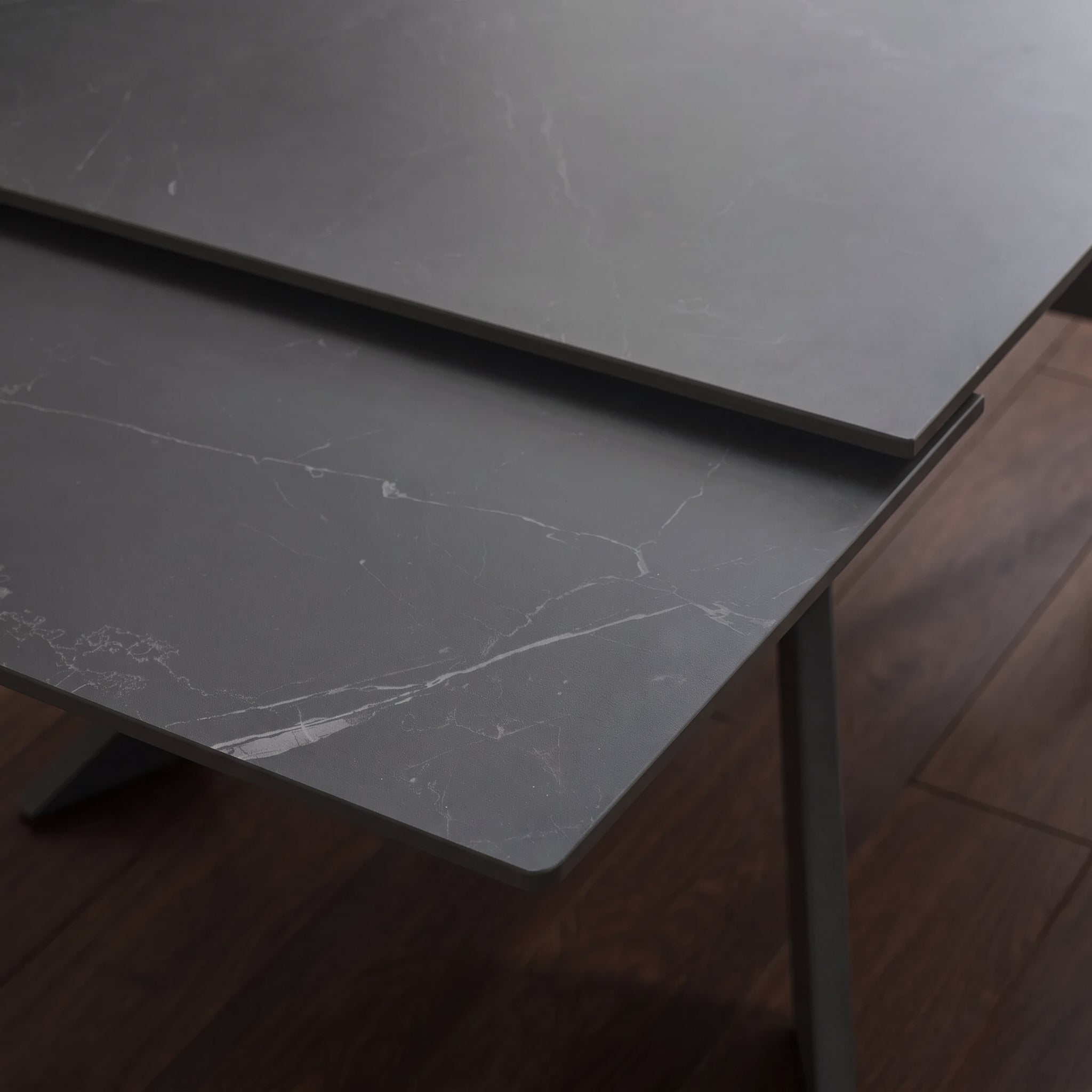 Kanso Sintered Stone Extending Dining Table