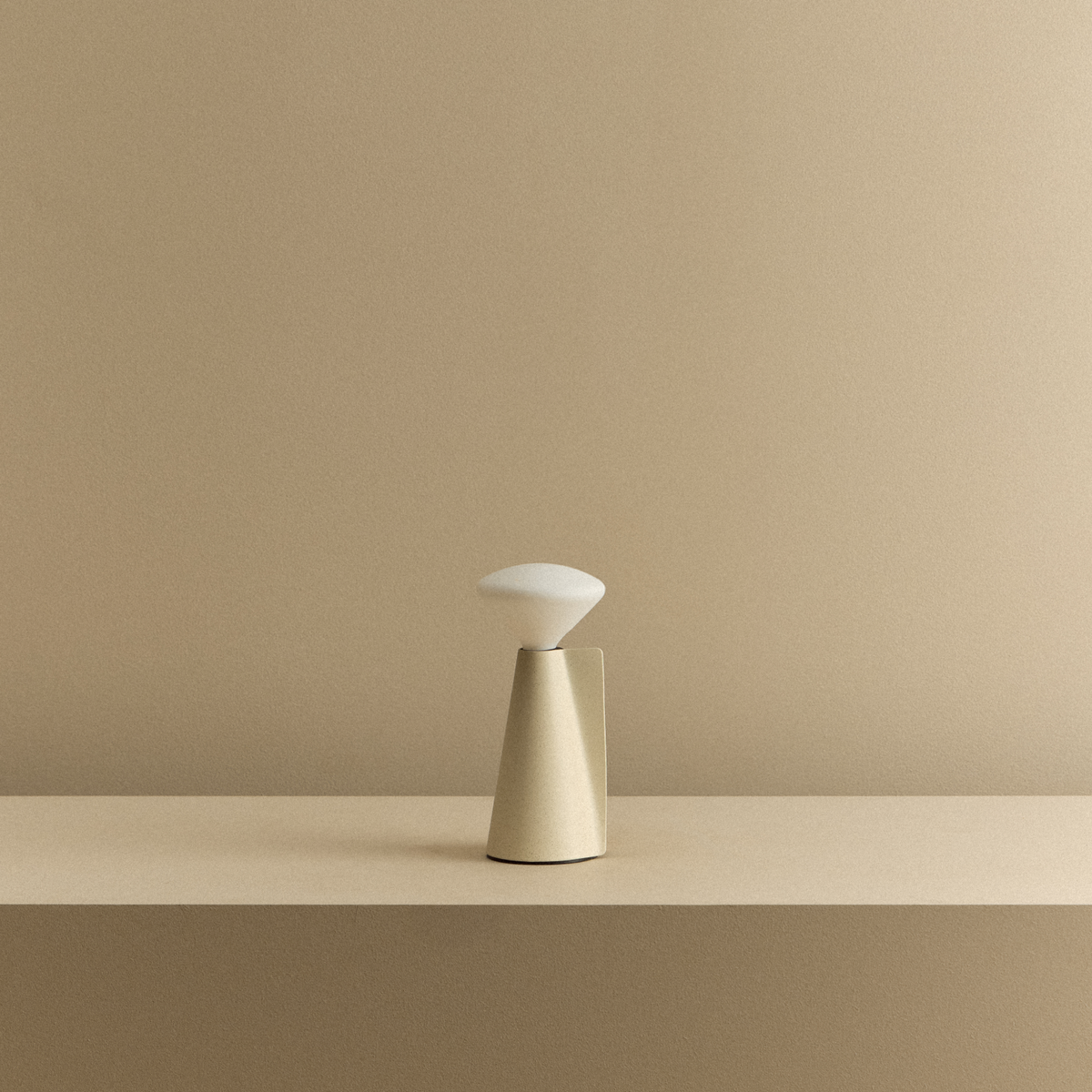 Mantle Portable Lamp in Stone White - Set of 2