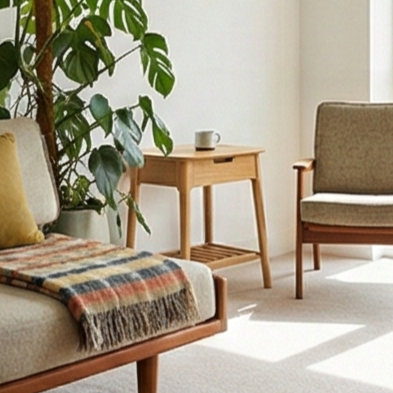 Norway Oak Side Table