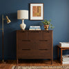 Norway Dark Walnut 3-2-1 Graduated Chest of Drawers
