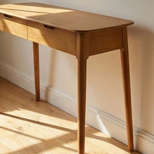 Norway 2 Drawer Wooden Dressing Table and Desk