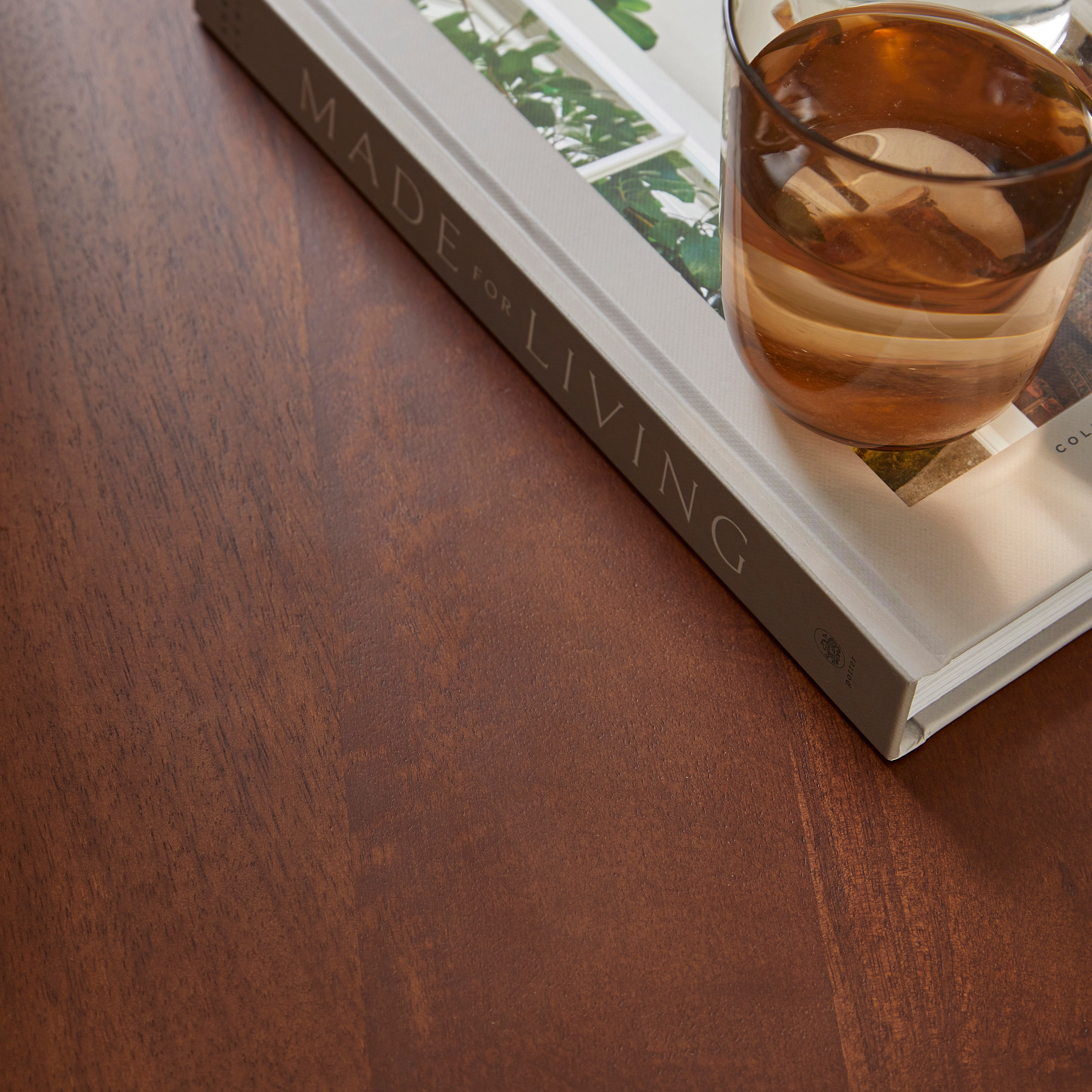 Scandinavian Dark Walnut Logan Narrow Bedside Table