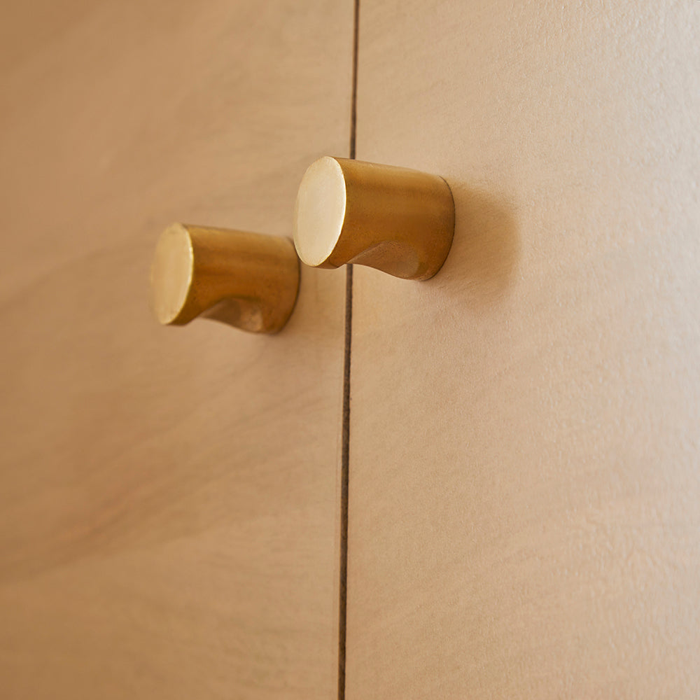 Minimalist Mango Wood Oslo TV Stand