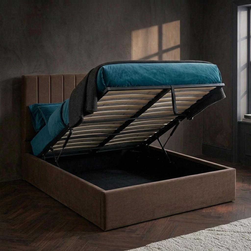 The Marlowe Ottoman Storage Bed