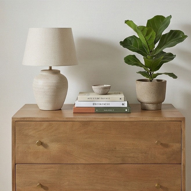 noko様　未使用　fishe &lily Oslo chest Scandinavian Light Walnut Oslo Chest of 3 Drawers