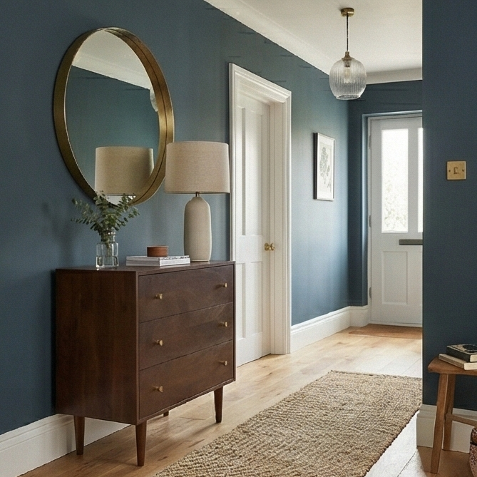 Scandinavian Walnut Oslo Chest of 3 Drawers