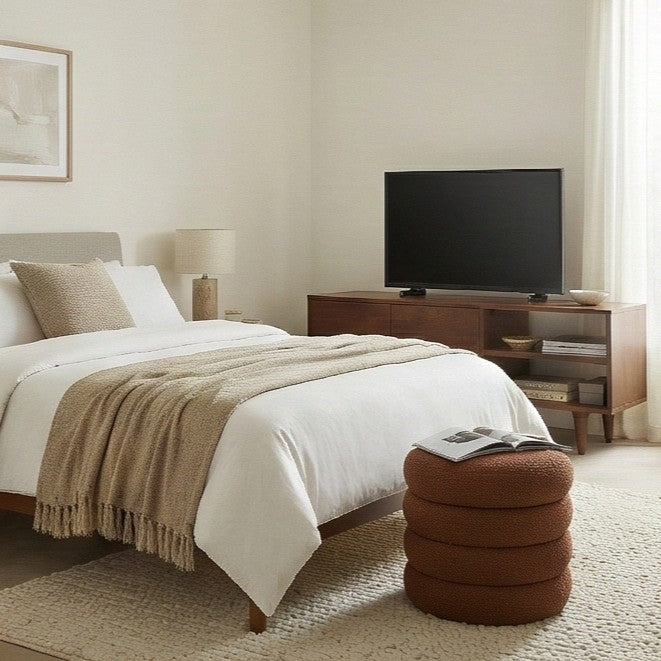 Scandinavian Walnut Oslo TV Stand