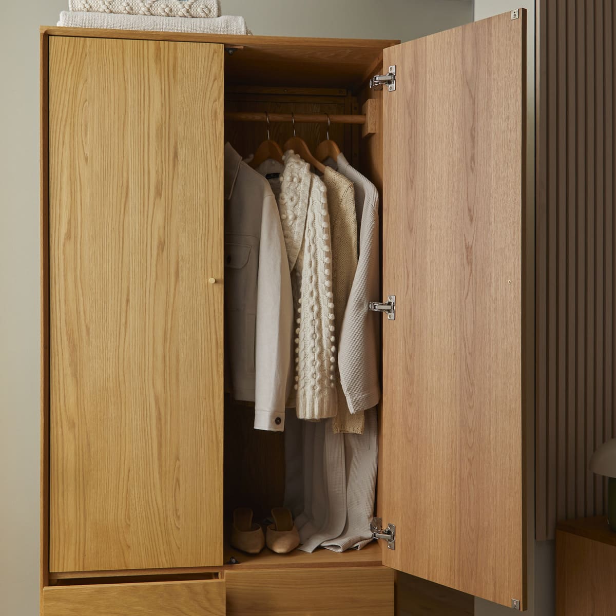Wright Oak Wardrobe
