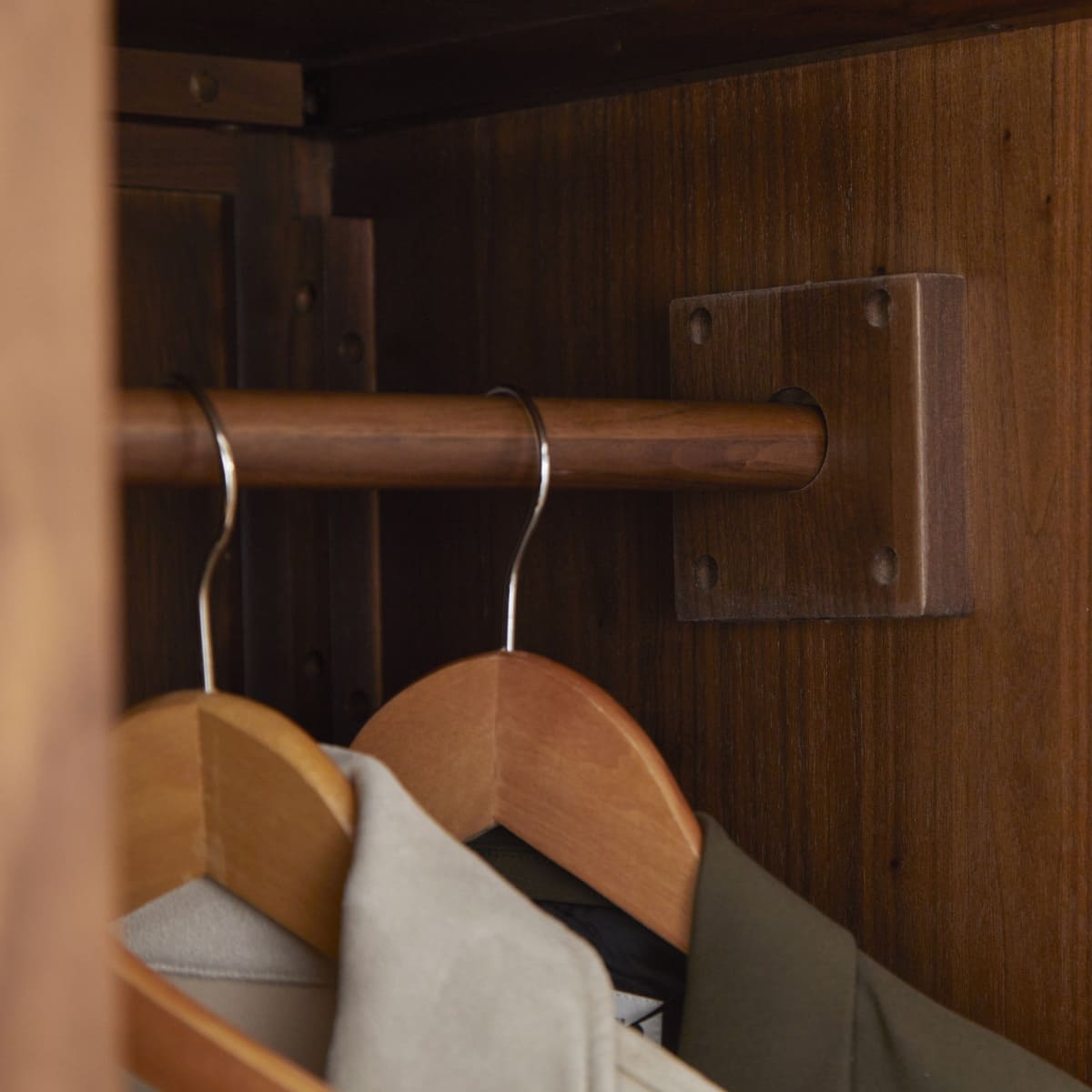 Wright Walnut Wardrobe