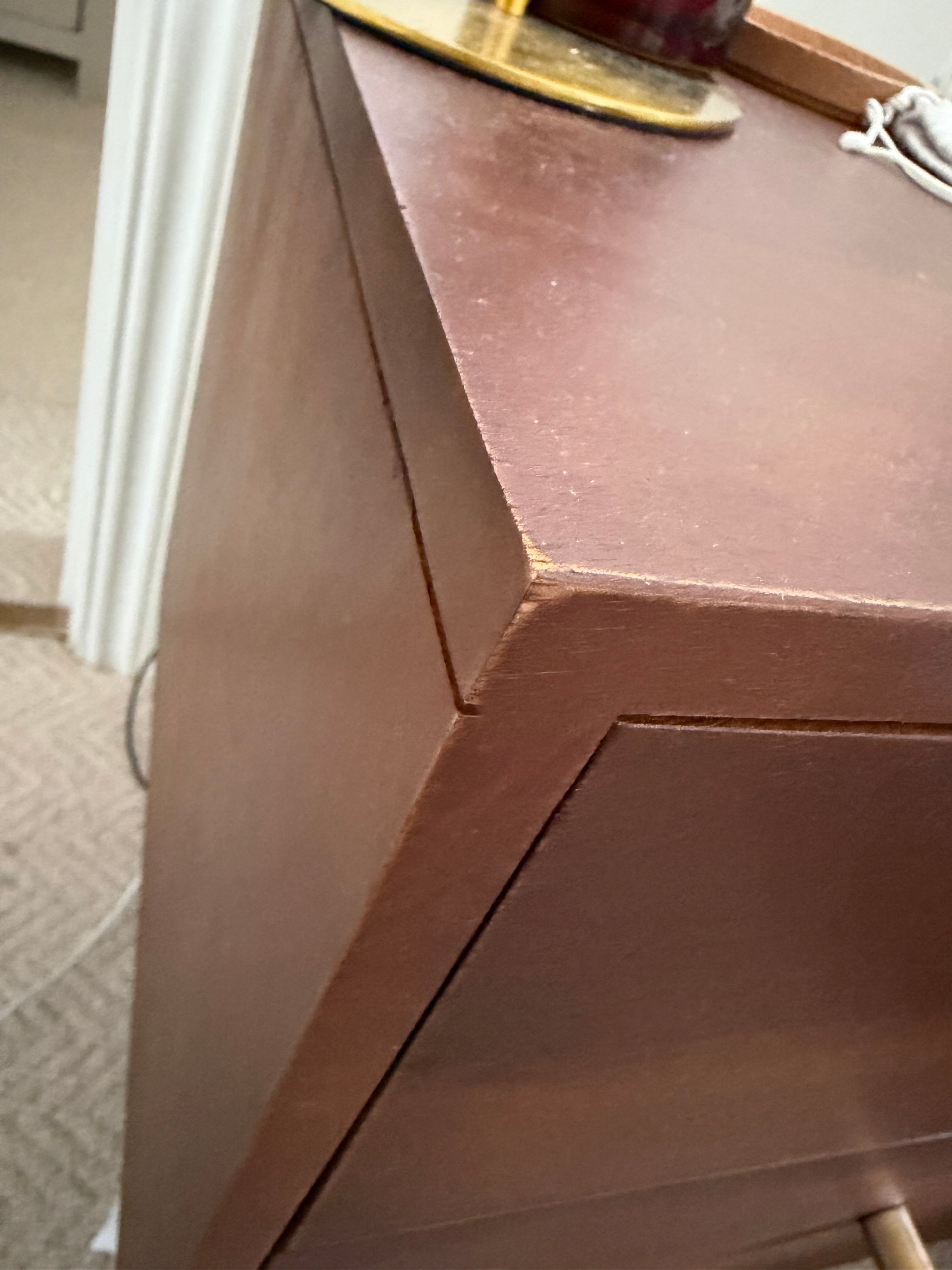 Scandinavian Walnut Oslo Bedside Table - Default Title (Damaged)